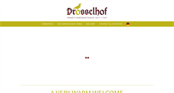 Desktop Screenshot of drosselhof.com